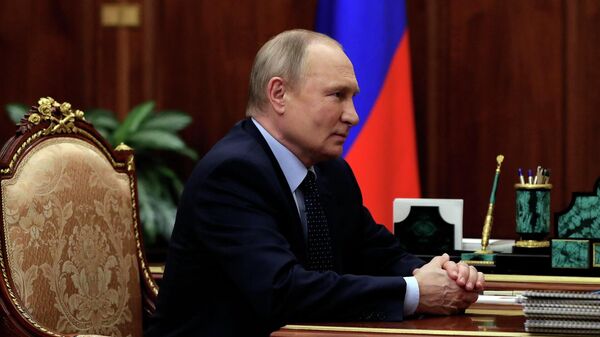 LIVE: Путин проводит встречу с главой Роскосмоса Борисовым