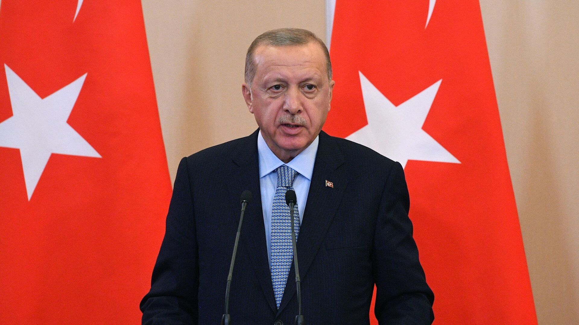 Президент Турции Реджеп Тайип Эрдоган - РИА Новости, 1920, 01.09.2022