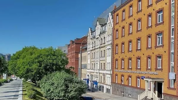 Офисное здание в Таганском районе Москвы, принадлежащее банку Открытие