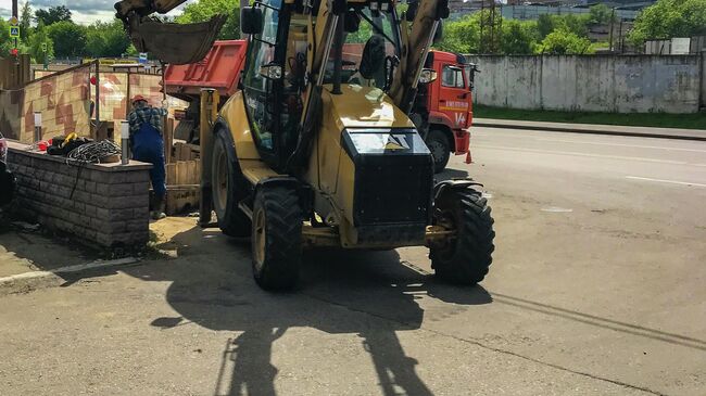 Реконструкция водопровода в московском Гольянове