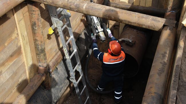 Реконструкция газопровода высокого давления в Москве