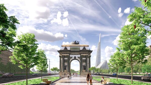 Проект ТПУ Парк Победы в Москве