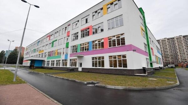 Новая школа в Мурино Ленинградской области