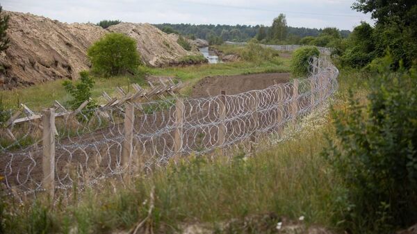 Фортификационное сооружение в расположенной на северо-западе Украины Волынской области на границе с Белоруссией