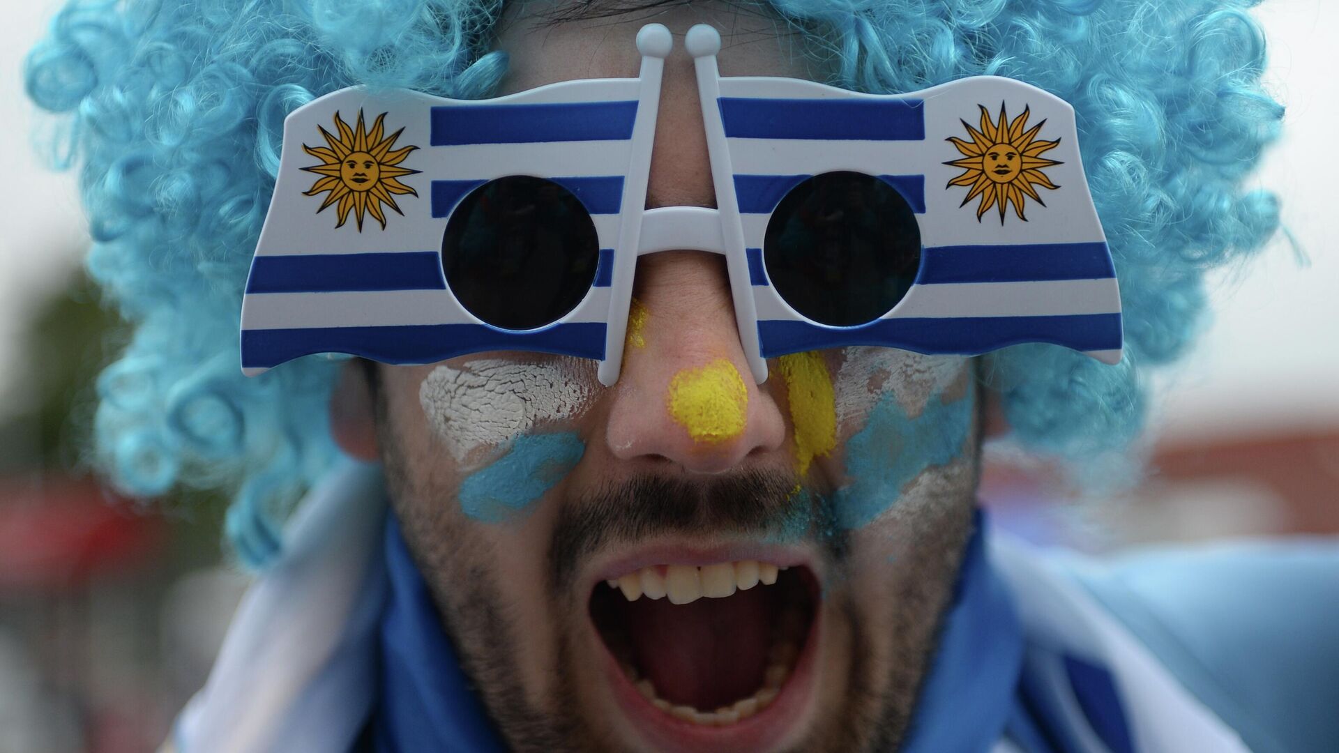 Fan of the national team of Uruguay - 1920, 07/28/2022