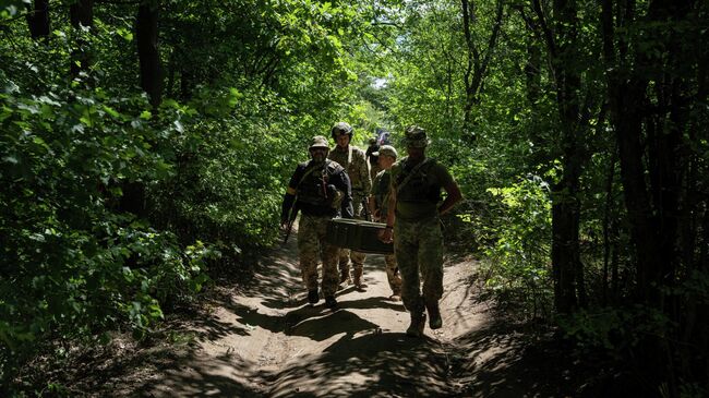 Украинские военные. Архивное фото.