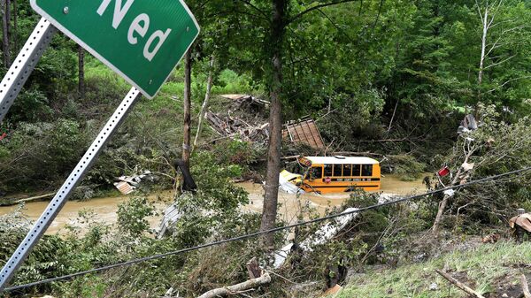 Последствия наводнения в штате Кентукки