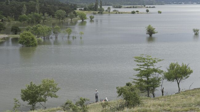 Симферопольское водохранилище в Крыму