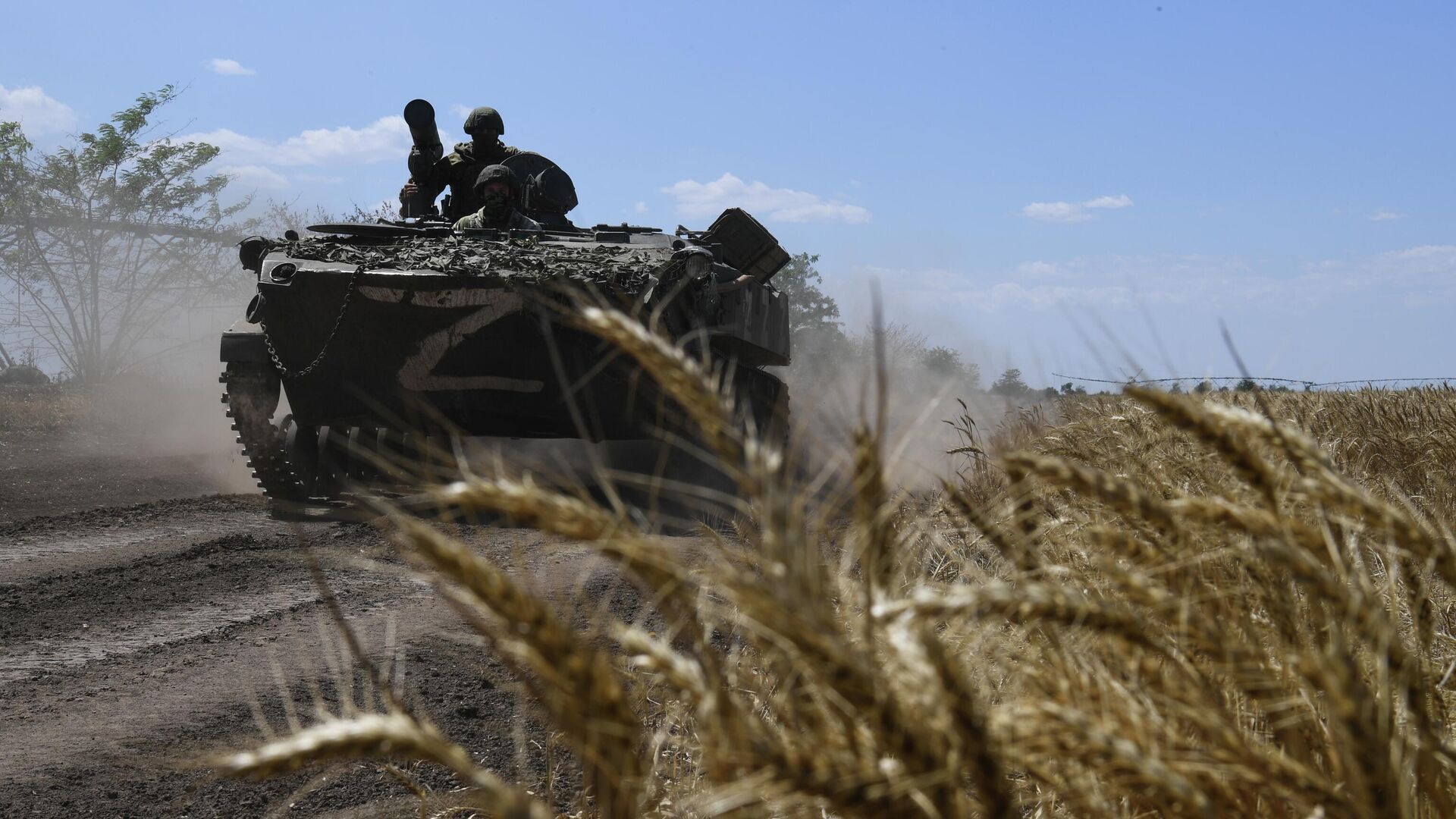 Военнослужащие десантной противотанковой батареи ВДВ на южном направлении специальной военной операции на Украине - РИА Новости, 1920, 13.09.2022