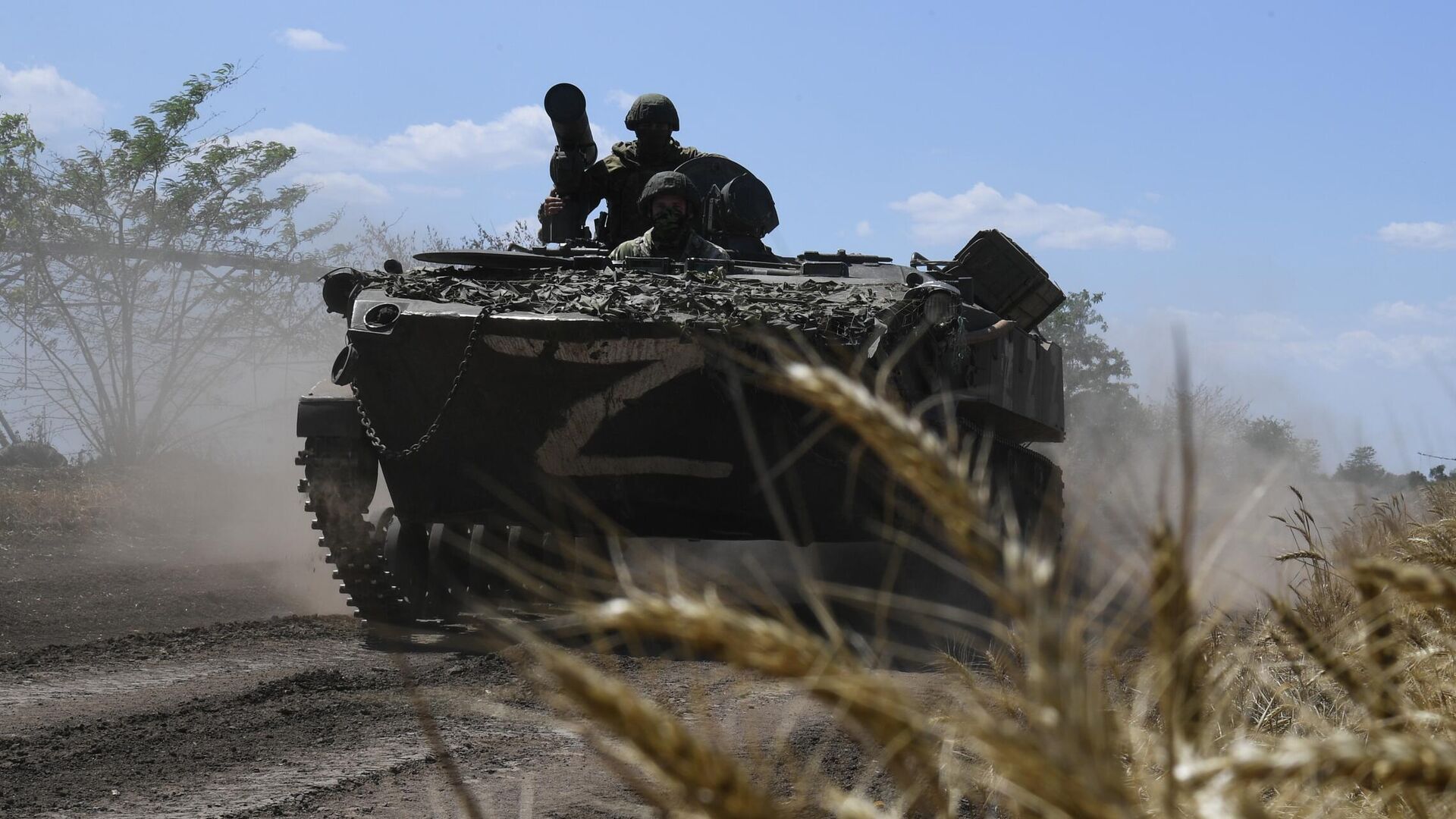 Военнослужащие десантной противотанковой батареи ВДВ на южном направлении специальной военной операции на Украине - РИА Новости, 1920, 13.09.2022