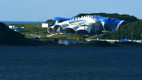 Приморский океанариум на острове Русский во Владивостоке