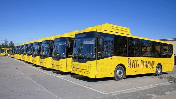 Партия новых автобусов на экологичном топливе поступила в Ноябрьск ЯНАО