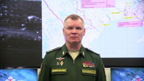 Конашенков: Администрация Байдена несет прямую ответственность за все ракетные атаки по населенным пунктам Донбасса