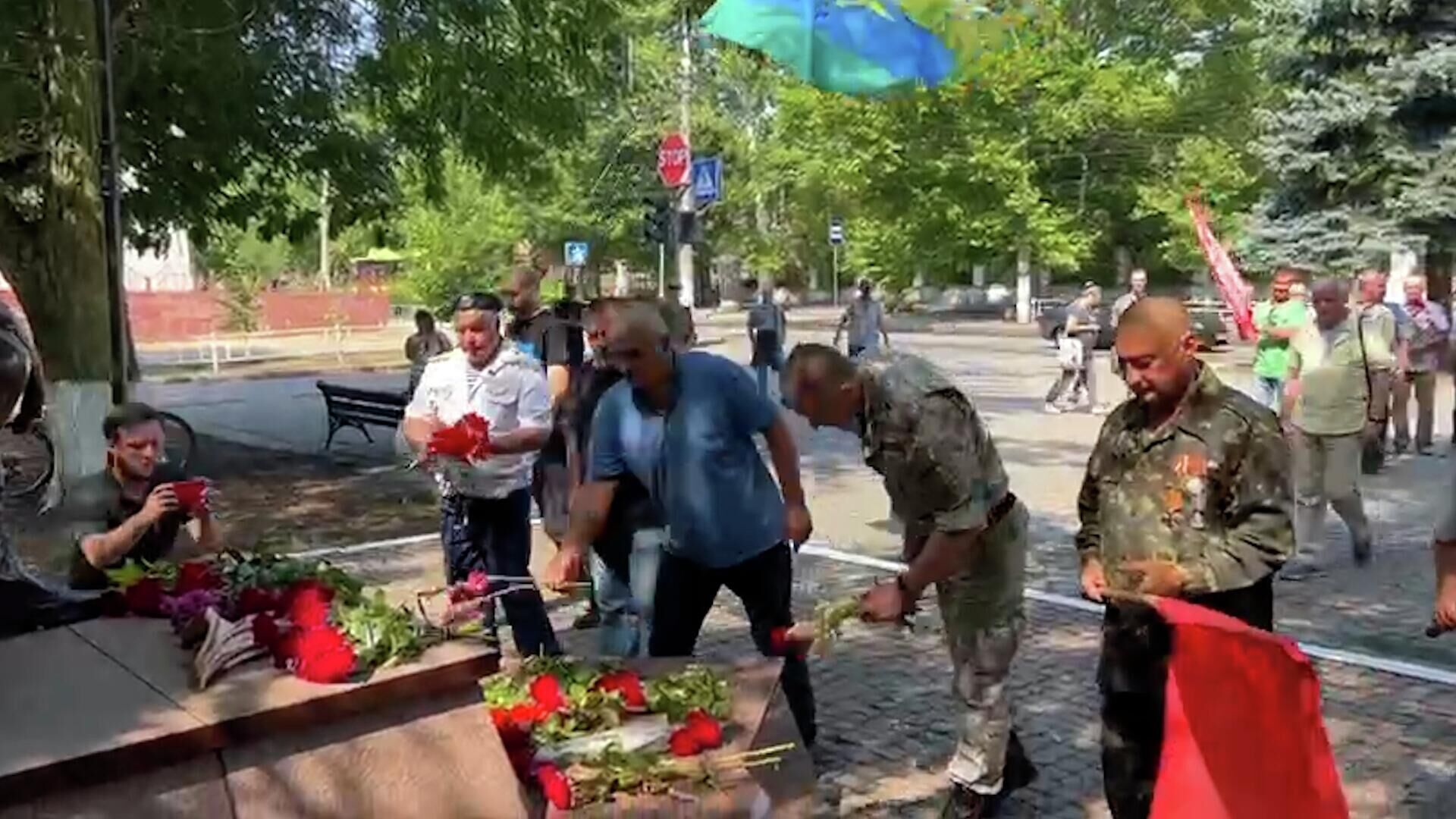 В Херсоне и Донецке отмечают день ВДВ - РИА Новости, 1920, 02.08.2022