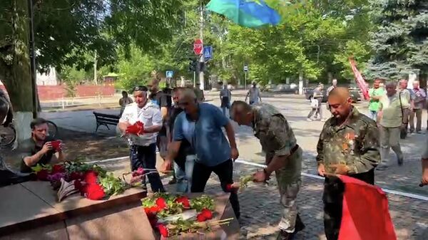 В Херсоне и Донецке отмечают день ВДВ