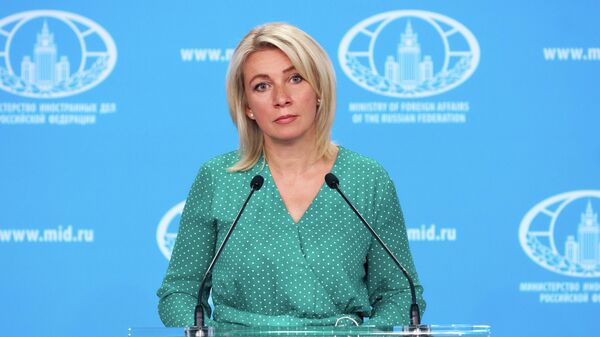 Официальный представитель Министерства иностранных дел РФ Мария Захарова. Архивное фото