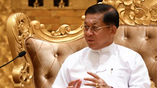 Председатель Государственного административного совета, премьер-министр Мьянмы Мин Аун Хлайн