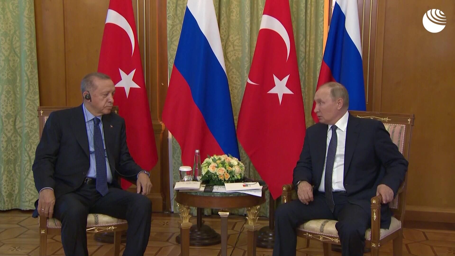 Эрдоган и Путин Сочи 2022