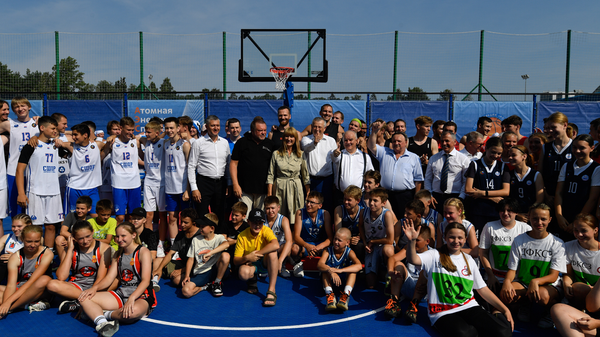 Новый специализированный баскетбольный стадион последнего поколения в Сосновом Бору Ленинградской области