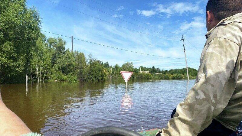 Последствия паводка в селе Ивановка Зейского района Амурской области - РИА Новости, 1920, 08.08.2022