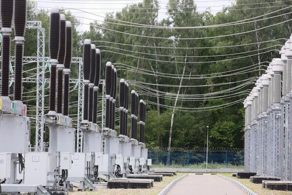 Трансформаторы электрической подстанции Хованская в Новой Москве