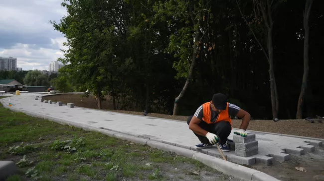 Благоустройство парка