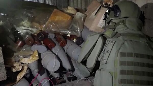 Саперы обезвредили несколько ящиков тротила и около 200 боеприпасов, найденных у Мариуполя