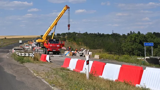 Восстановление поврежденного моста