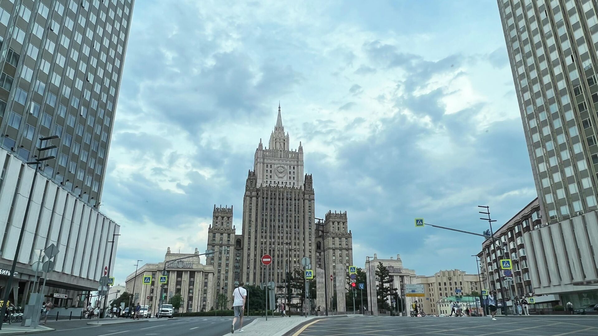 Здание Министерства иностранных дел РФ в Москве - РИА Новости, 1920, 09.10.2023
