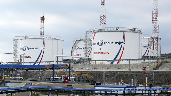 Перекачивающая станция компании Транснефть