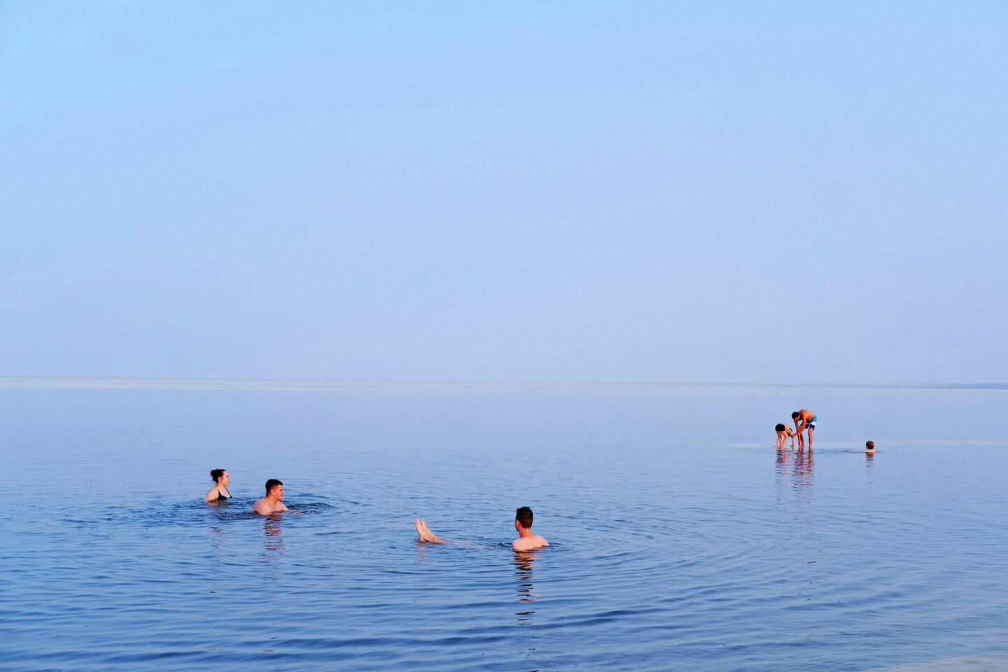 Соленое озеро Ереван