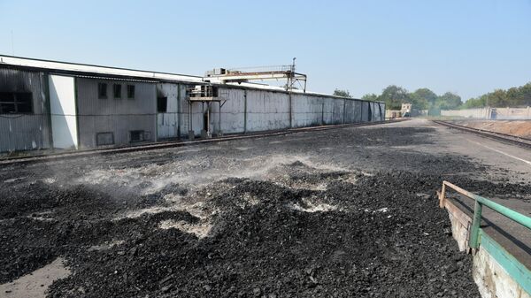 В Донецке потушили пожар на пивоваренном заводе