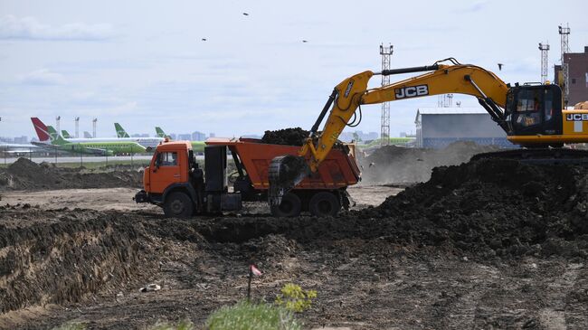 Реконструкция взлётно-посадочной полосы в аэропорту