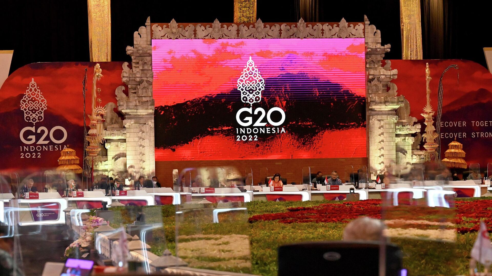 Логотип G20 в Индонезии - РИА Новости, 1920, 26.09.2022