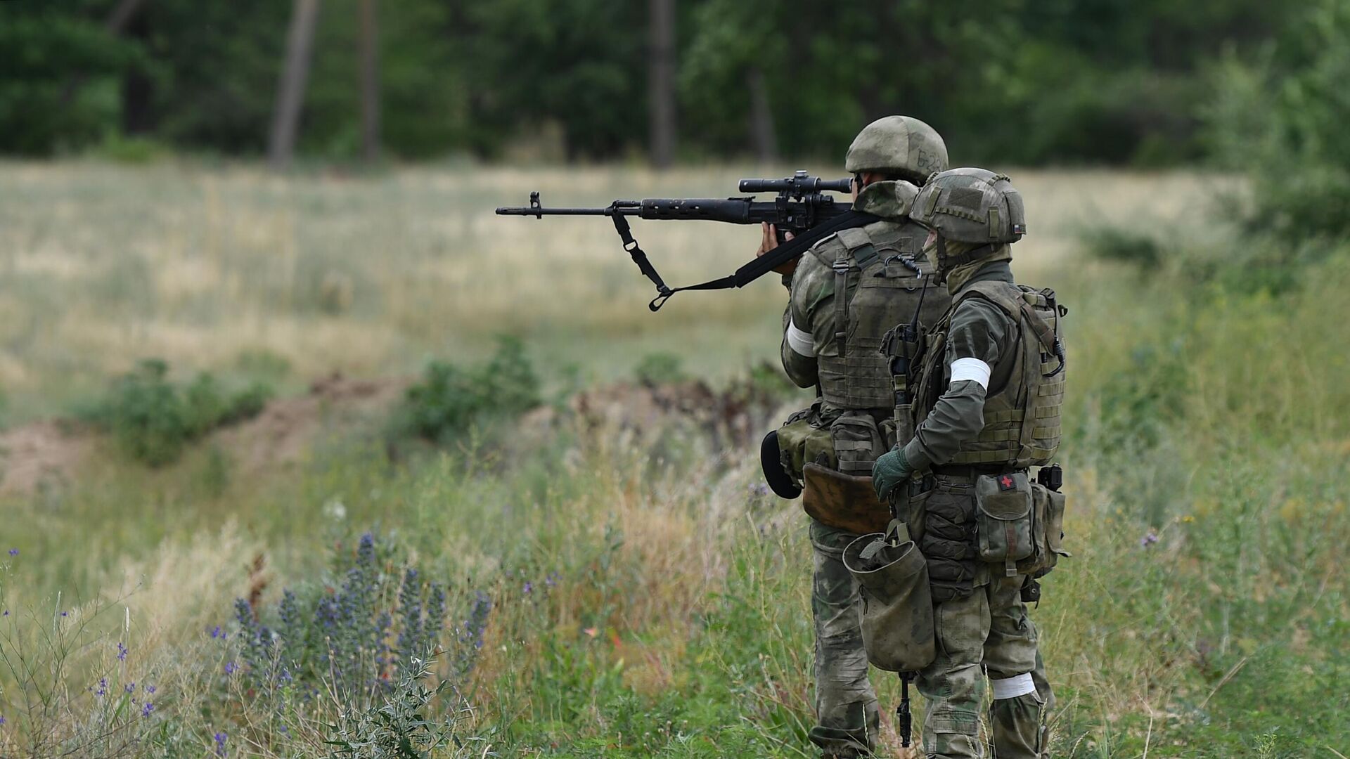 Военнослужащие ВС России во время специальной военной операции на Украине - РИА Новости, 1920, 01.11.2022