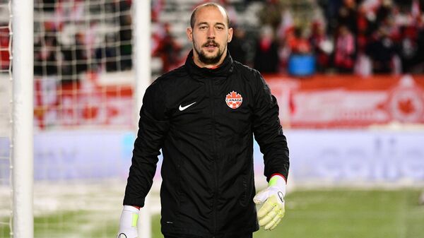 Canadian goalkeeper Milan Borian Canadian goalkeeper Milan Borian