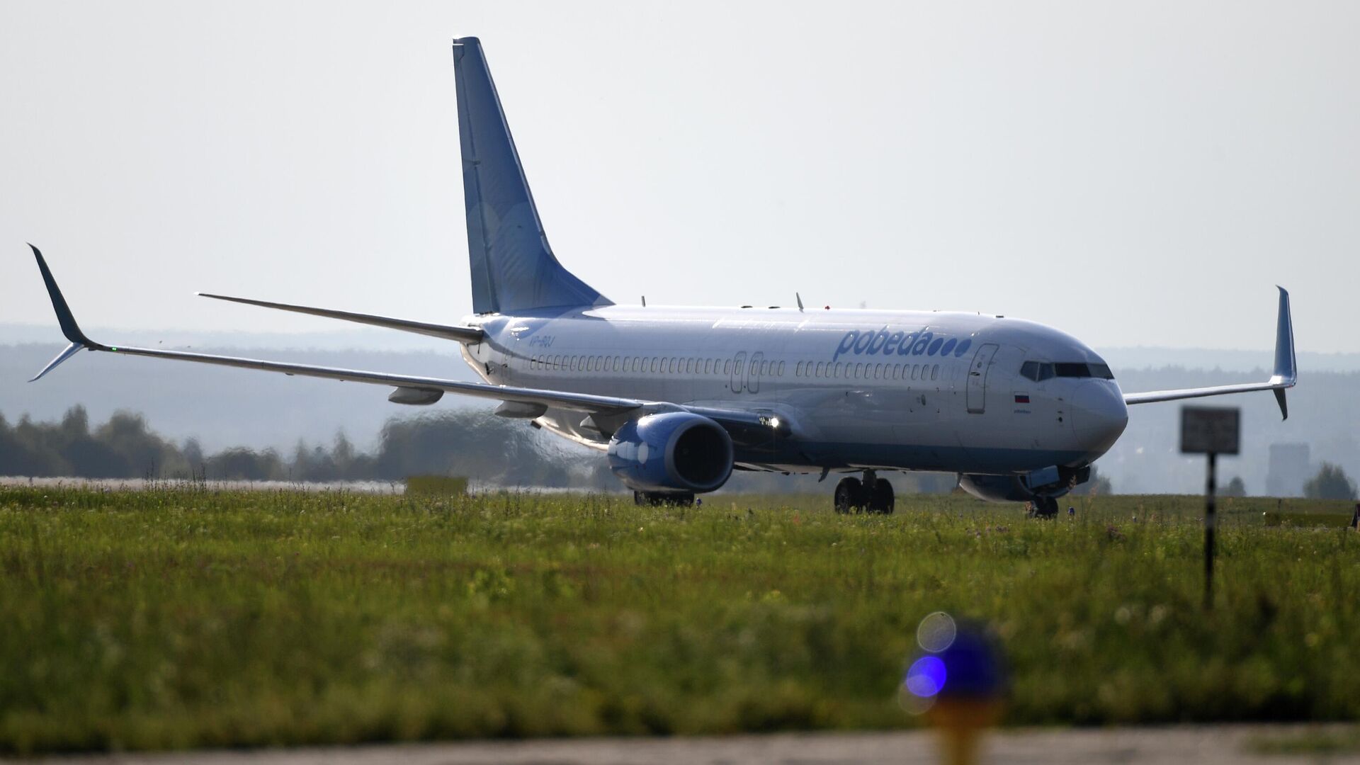 Самолёт Boeing 737-800 авиакомпании Победа - РИА Новости, 1920, 29.09.2024