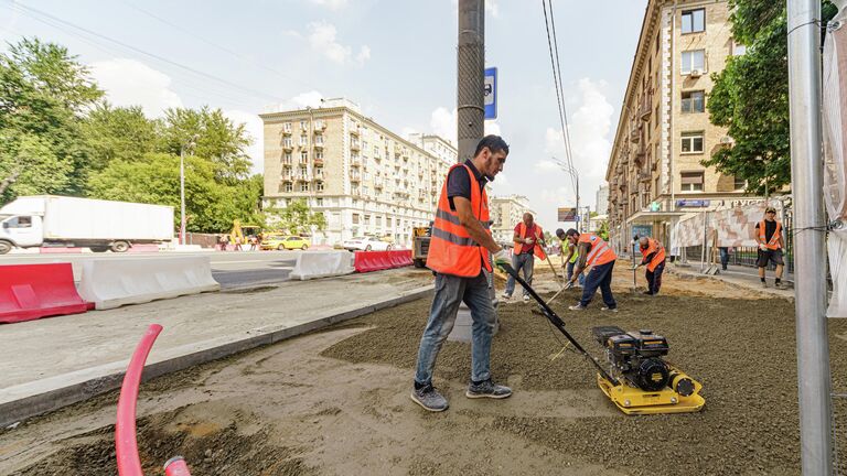 Благоустройство Ленинского проспекта