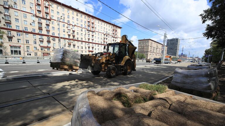 Благоустройство Волоколамского шоссе