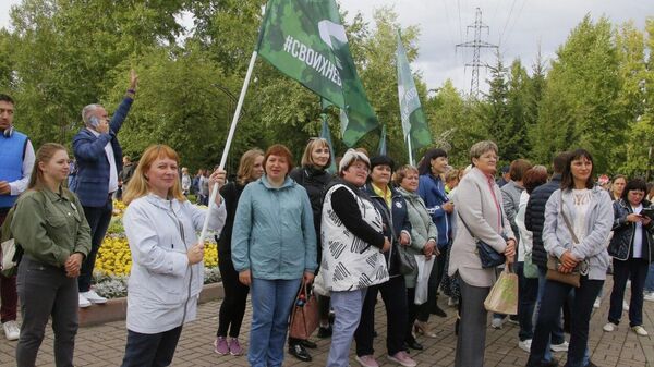 Концерт в поддержку Горловки в рамках марафона Кузбасс – Донбассу в Кемерово