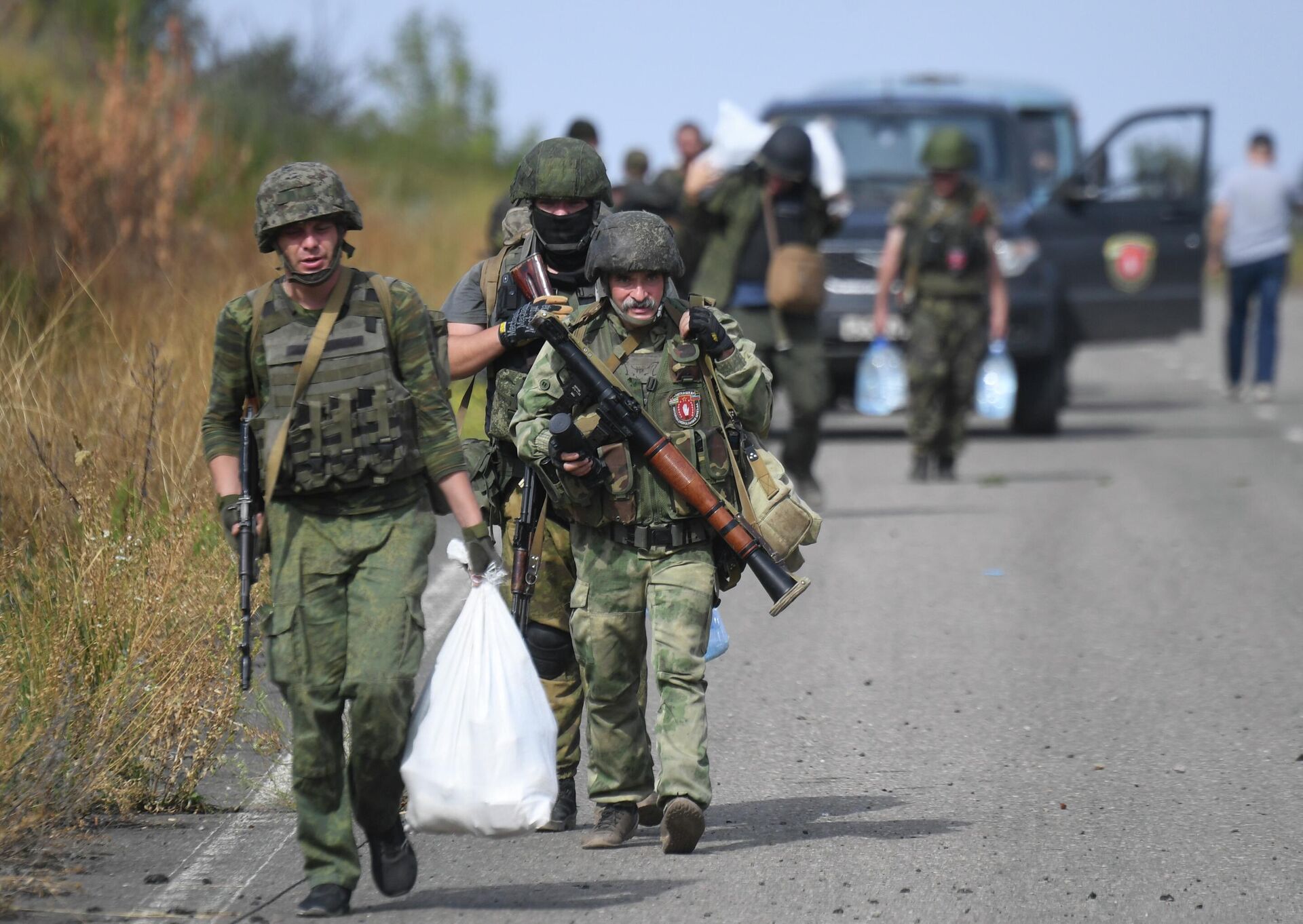 Войска в авдеевке