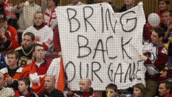 Болельщики НХЛ протестуют против локаута