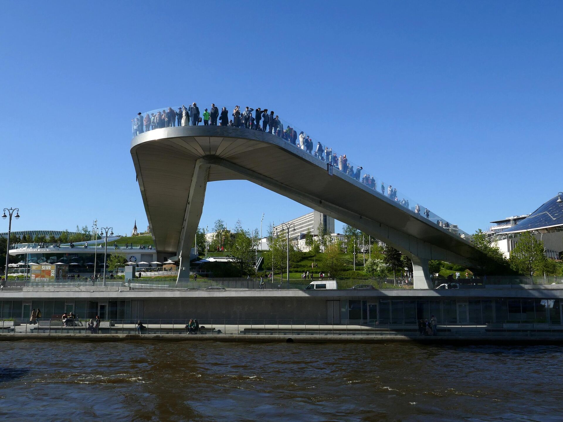 парящий мост москва