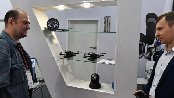 Стенд компании-производителя тепловизорных систем Астрон на XXIV Международной выставке Интерполитех - 2020 в Москве