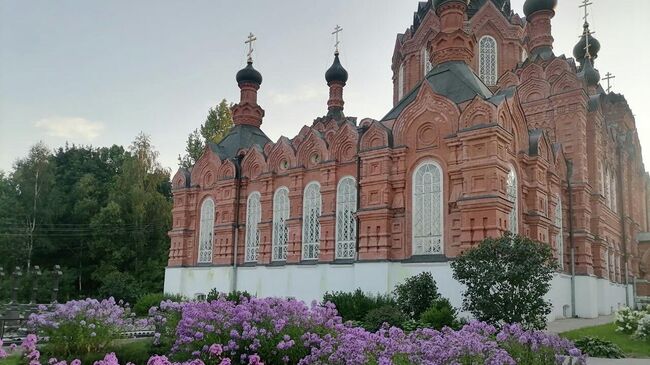 В монастыре в Шамордино