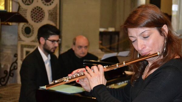 Флейтистка из Сан-Марино Моника Морони