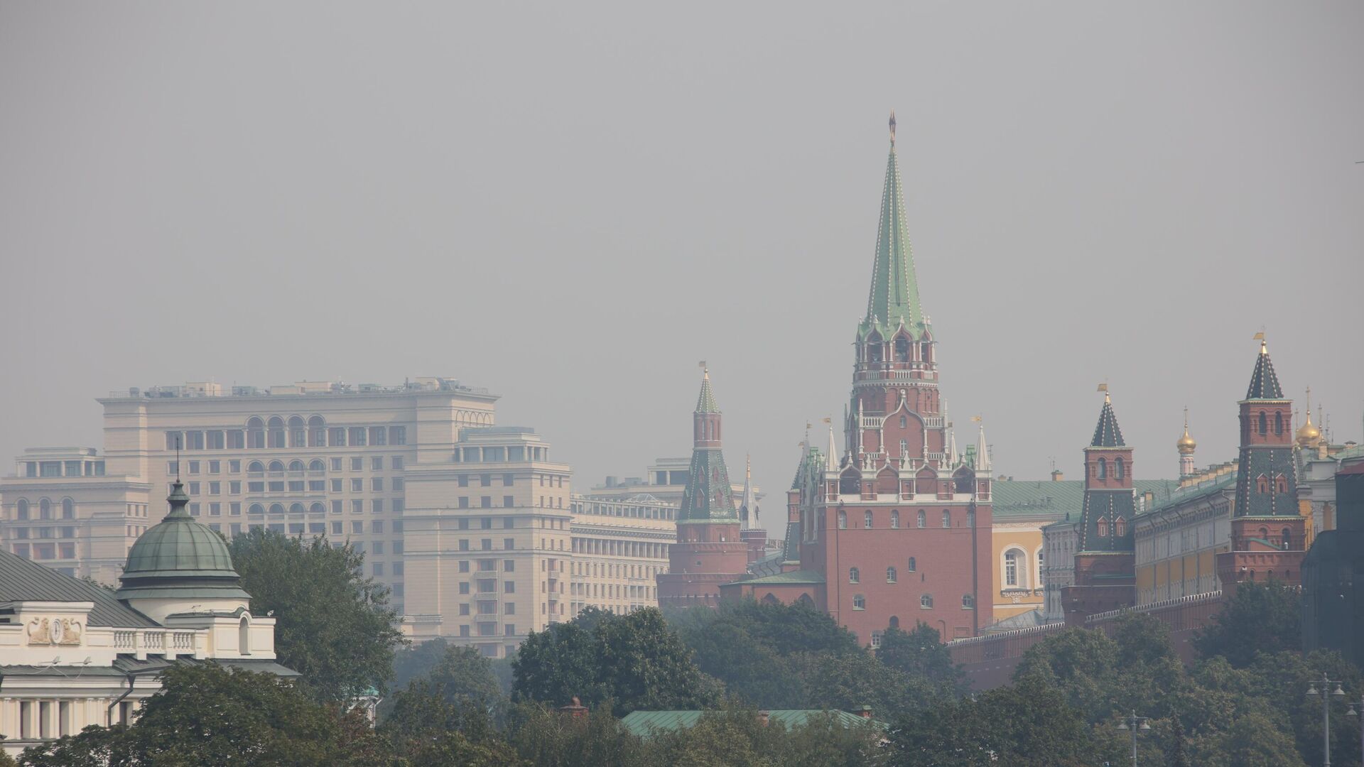 Кутафья башня Московского Кремля - РИА Новости, 1920, 23.08.2022