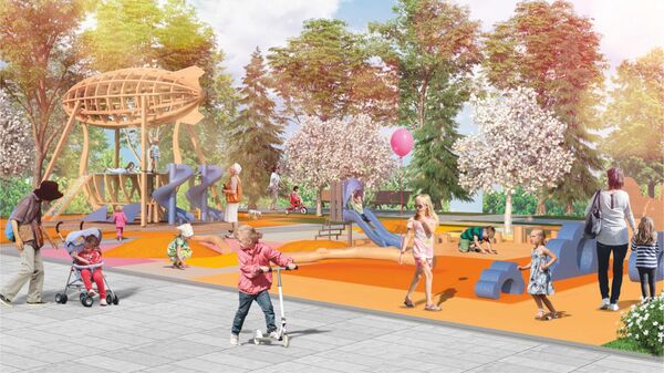 Проект реконструкции городского парка культуры и отдыха имени Андрея Борисова в Спасске-Дальнем