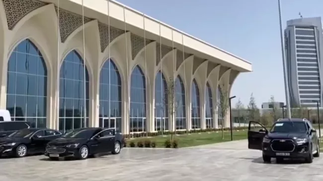 Туристический центр Silk Road Samarkand. Кадр видео