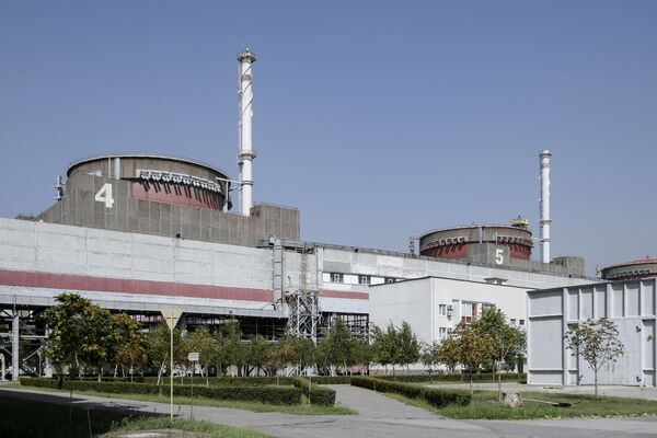 Энергоблоки №4 и №5 Запорожской АЭС в Энергодаре